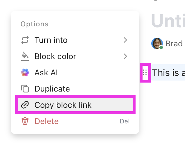 Screenshot del pulsante per copiare il link al blocco.png