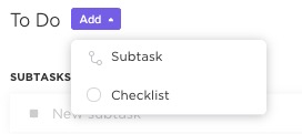 how to create a checklist