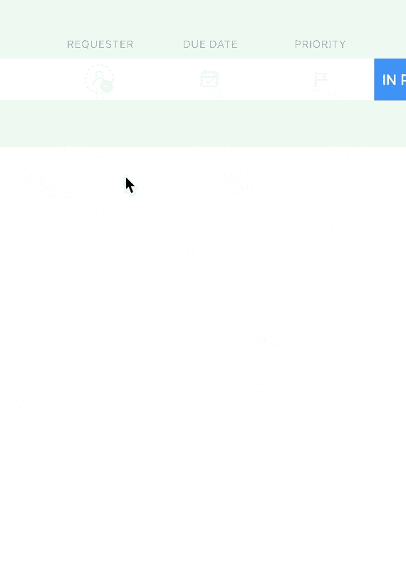 Gif del campo personalizzato delle persone
