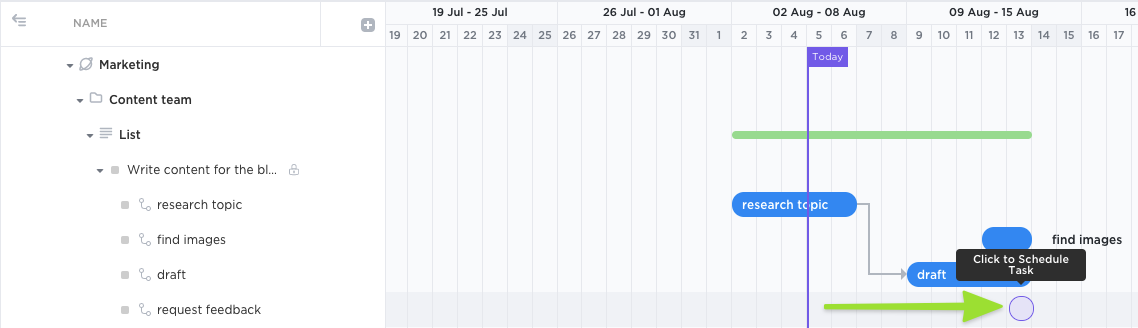Use Views For PMO ClickUp Help